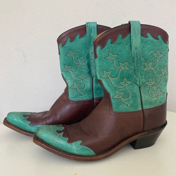 Womens Old West Cowboy Boots | Size 8 - Picture 4 of 8